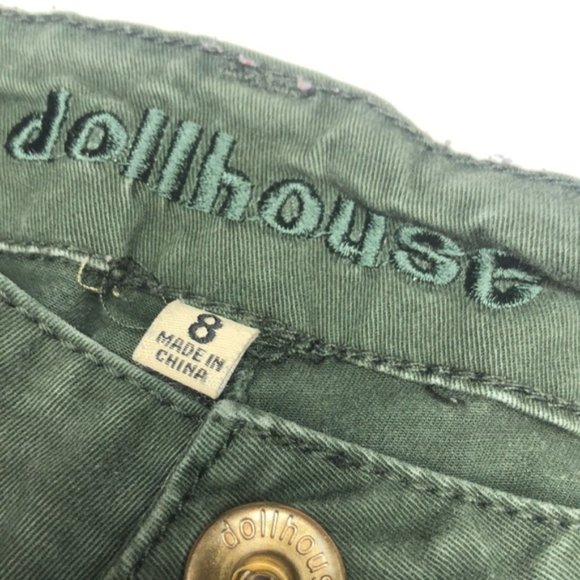 LIKE NEW DOLLHOUSE KHAKI SKINNY JEANS 8/29x28 ⭐️ - Picture 4 of 13